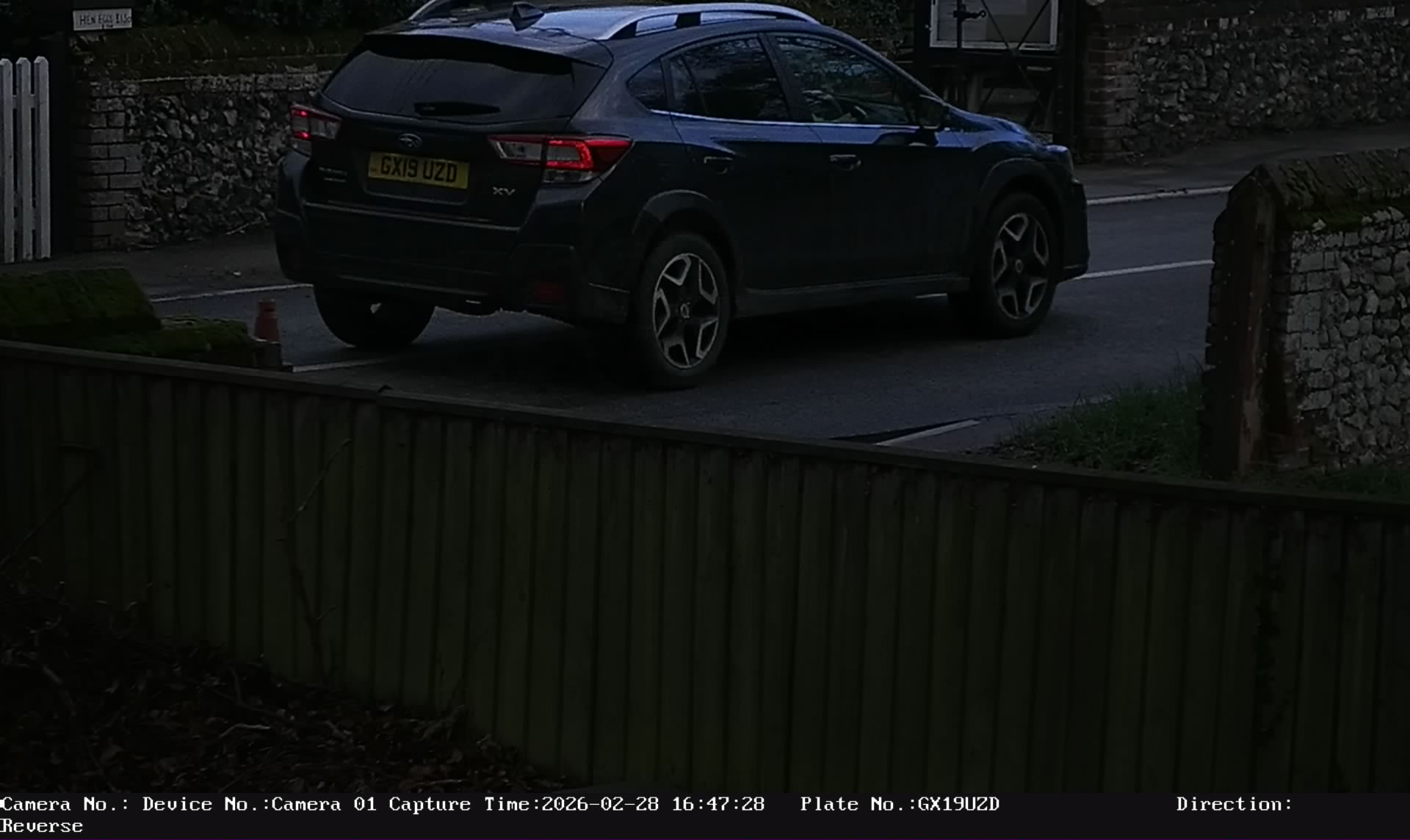 ANPR capture