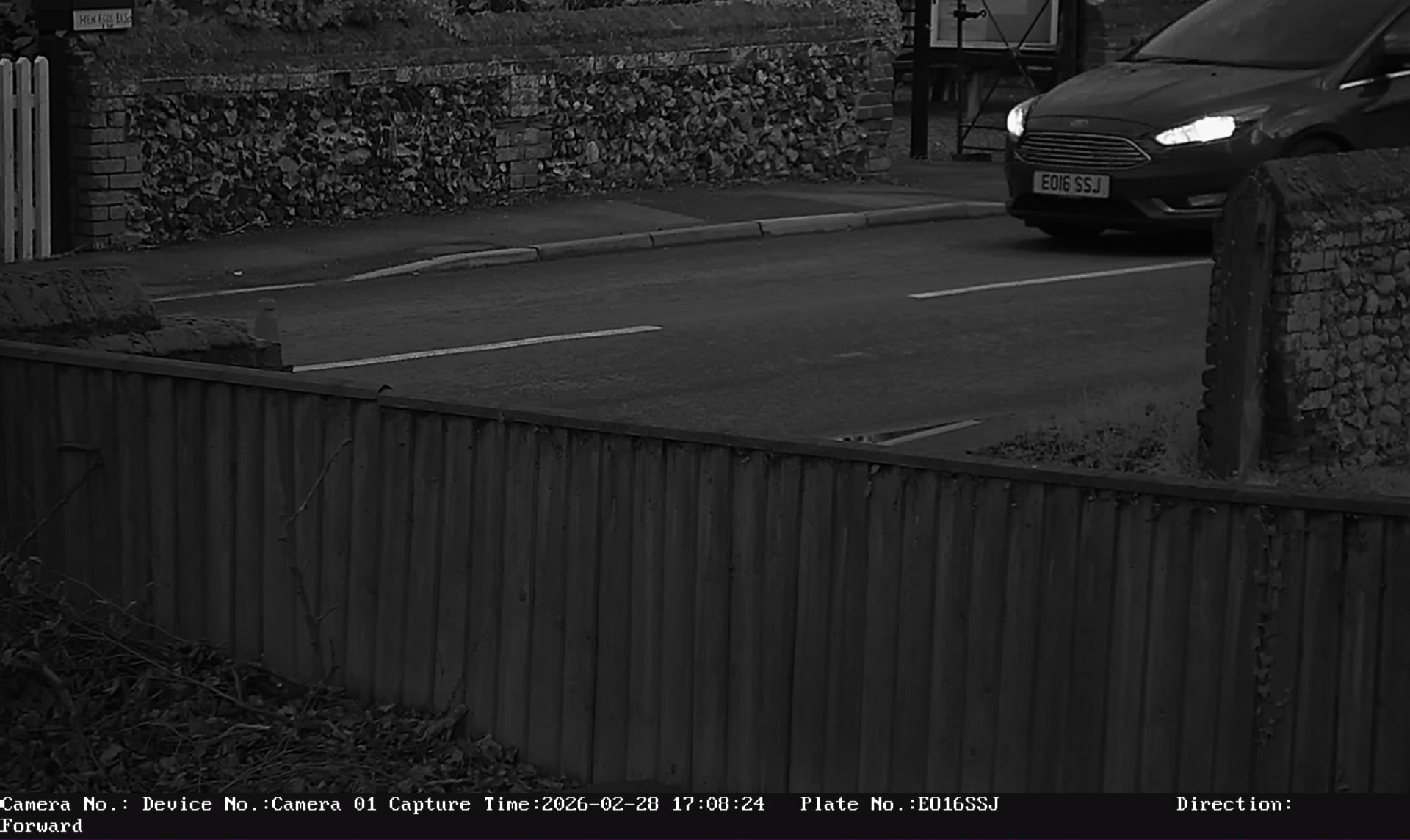 ANPR capture