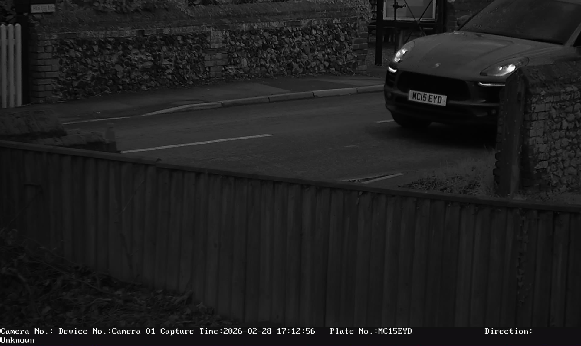 ANPR capture