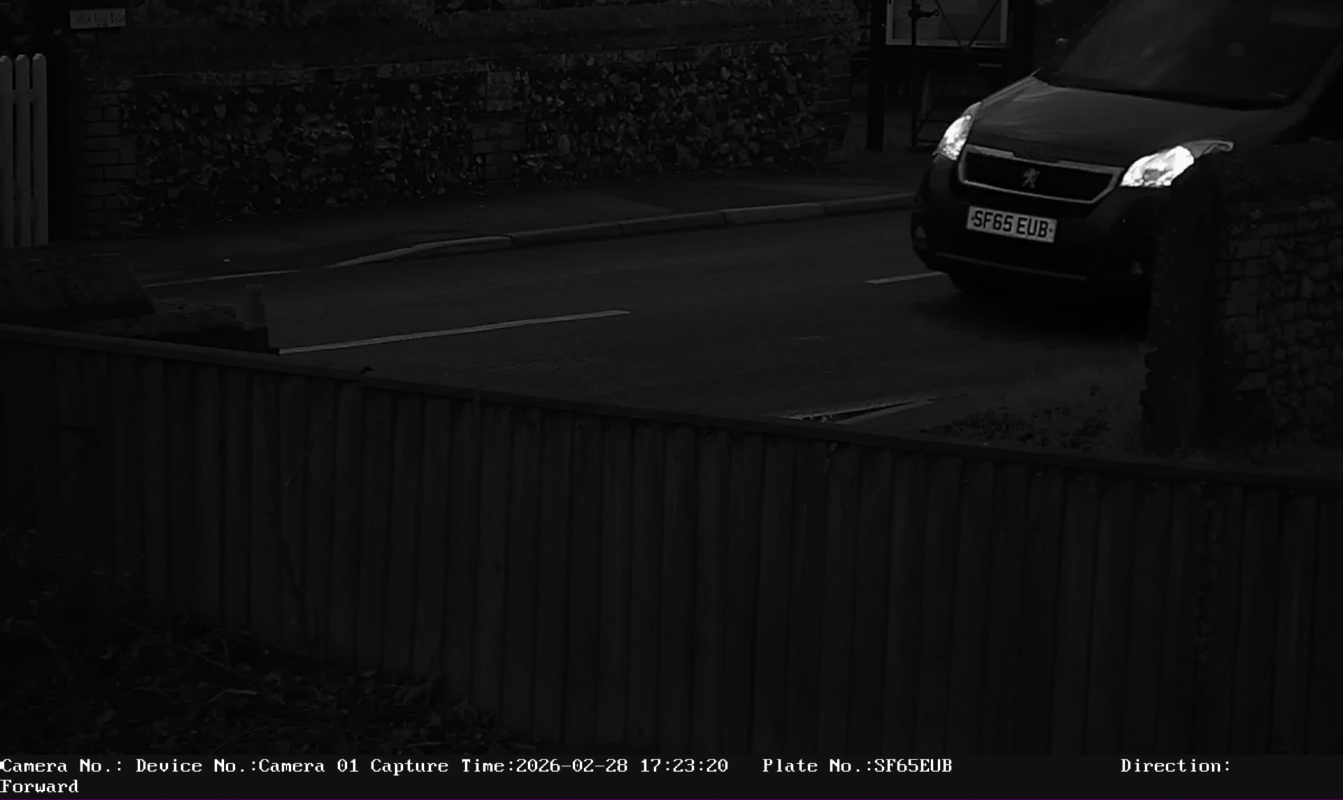 ANPR capture
