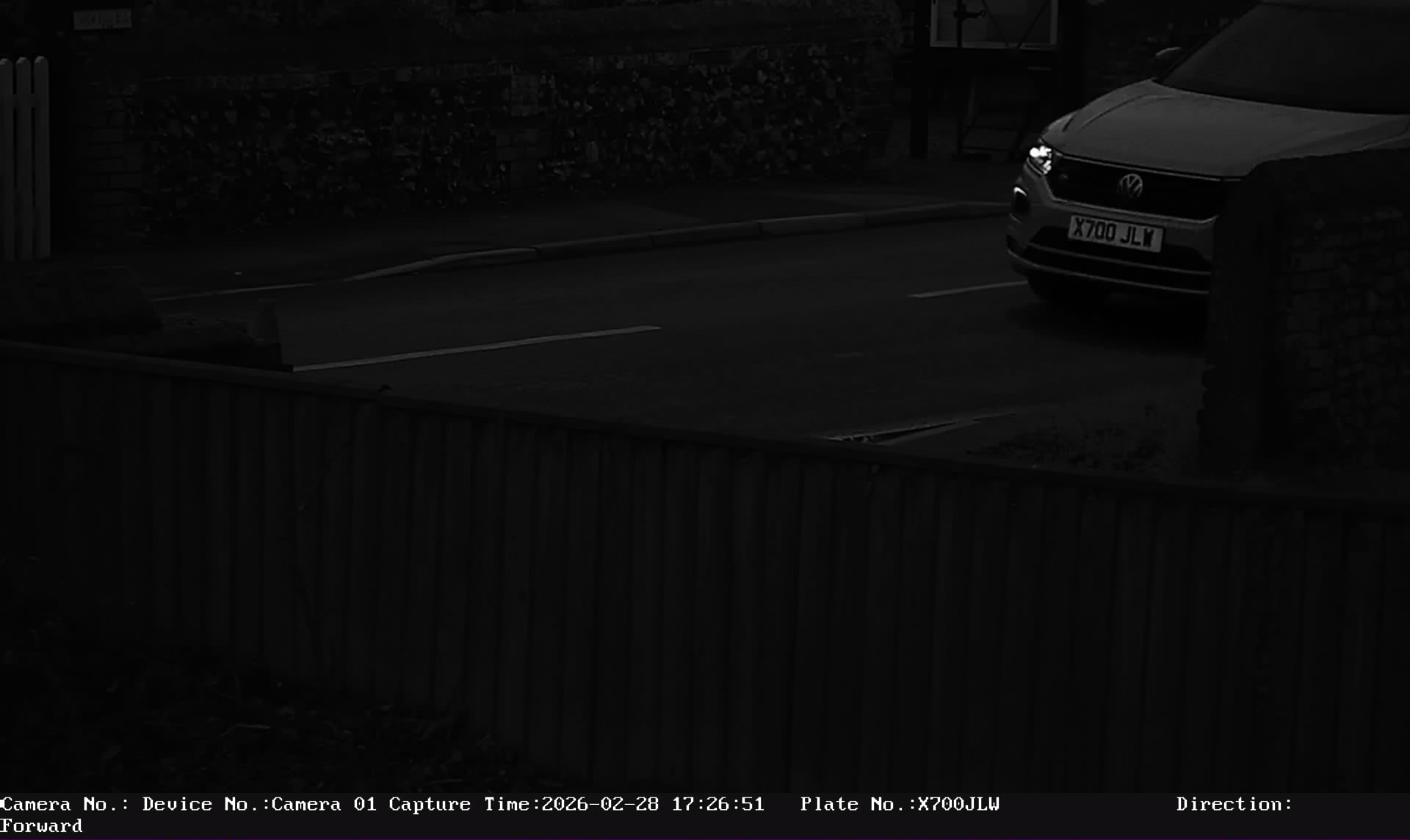ANPR capture