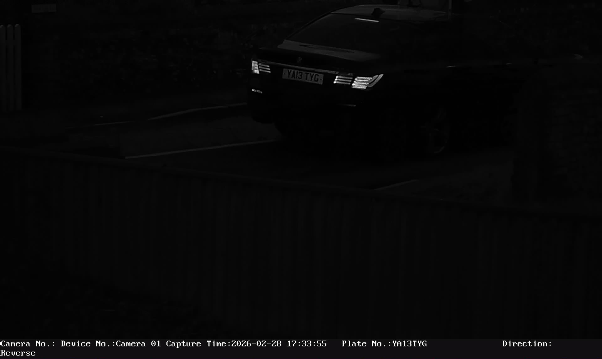 ANPR capture